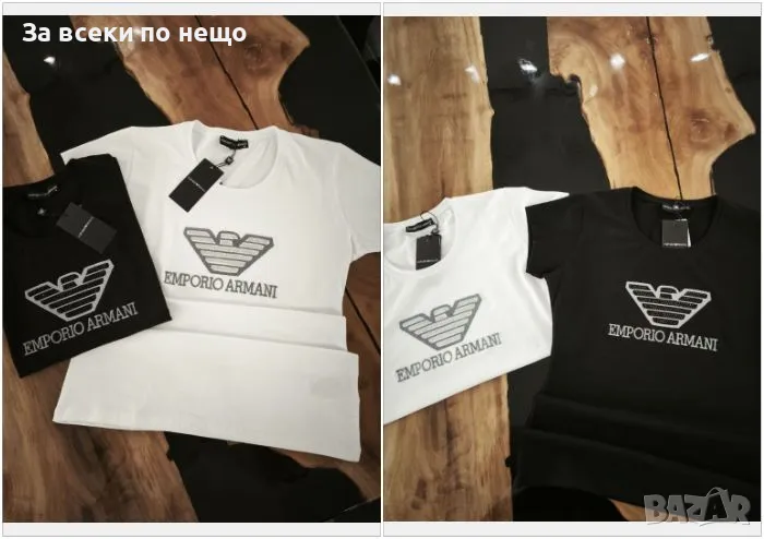 Emporio Armani Дамска Тениска👚Дамска Блуза С Къс Ръкав Емпорио Армани - 2 Налични Цвята Код A514, снимка 1
