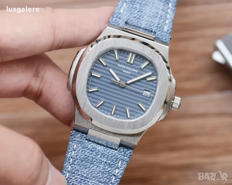 Мъжки часовник Patek Philippe Nautilus с автоматичен механизъм, снимка 1