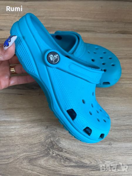 Оригинални светло сини чехли Crocs ! 35-36 н, снимка 1