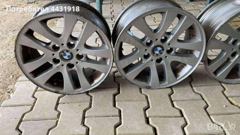 ДЖАНТИ BMW 7Jx16EH2 5x120, снимка 1