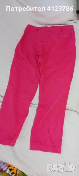 розов памучен панталон, снимка 1