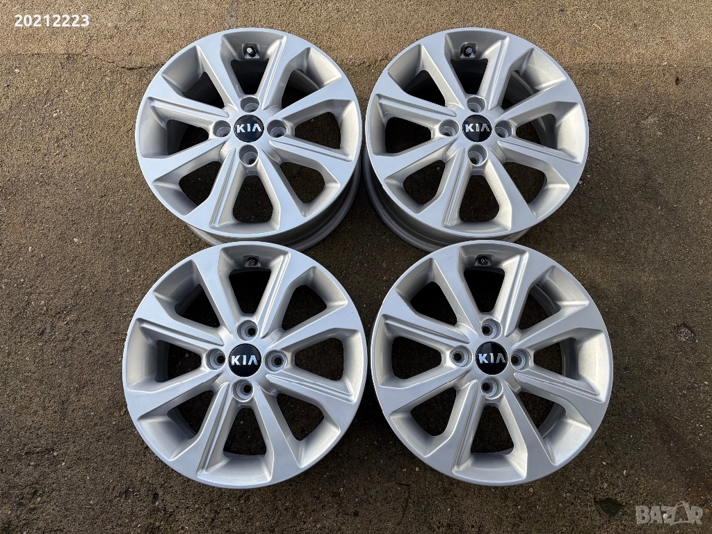 4 броя алуминиеви джанти за Kia Rio IV, 15, снимка 1