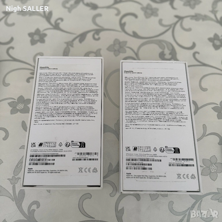 Прозни кутии за iphone 15 pro , снимка 1