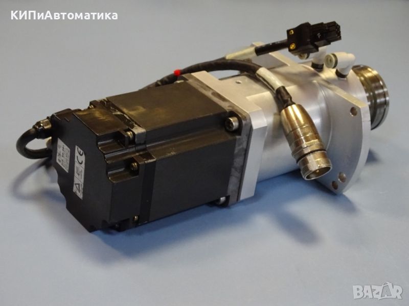 Серво мотор MITSUBISHI HC-UFS43K AC servo motor, куплунг R+W, корпус IPW-070 L23, снимка 1