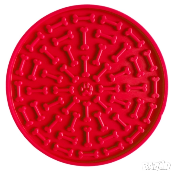 Силиконова вакуумна подложка за бавно хранене на домашни любимци, снимка 1