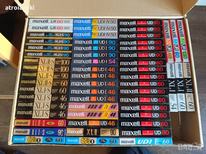 Аудио касети Maxell, снимка 1