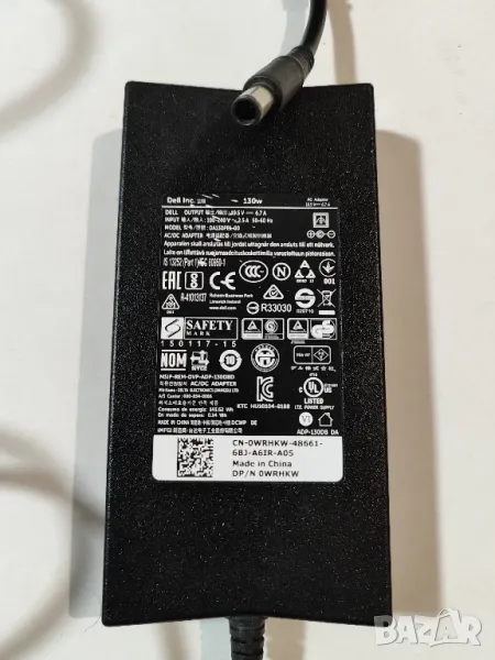 Оригинално зарядно DELL 19.5V / 6.7A / 130W , снимка 1