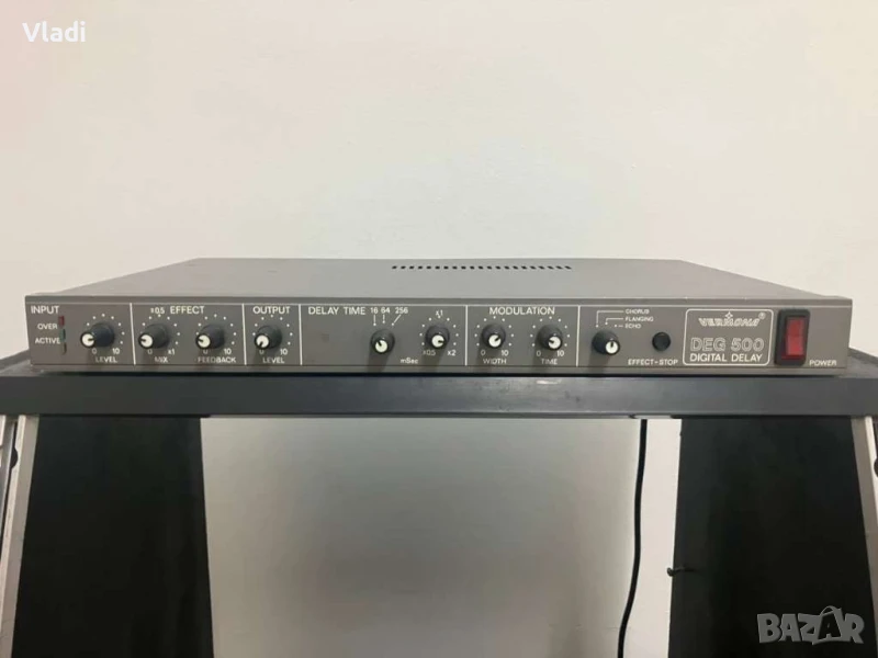 VERMONA DEG 500 Ехо цифров ефект вокал делай, хорус и фленжър., снимка 1