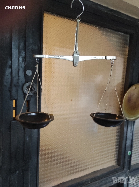 стара бижутерска везна, снимка 1