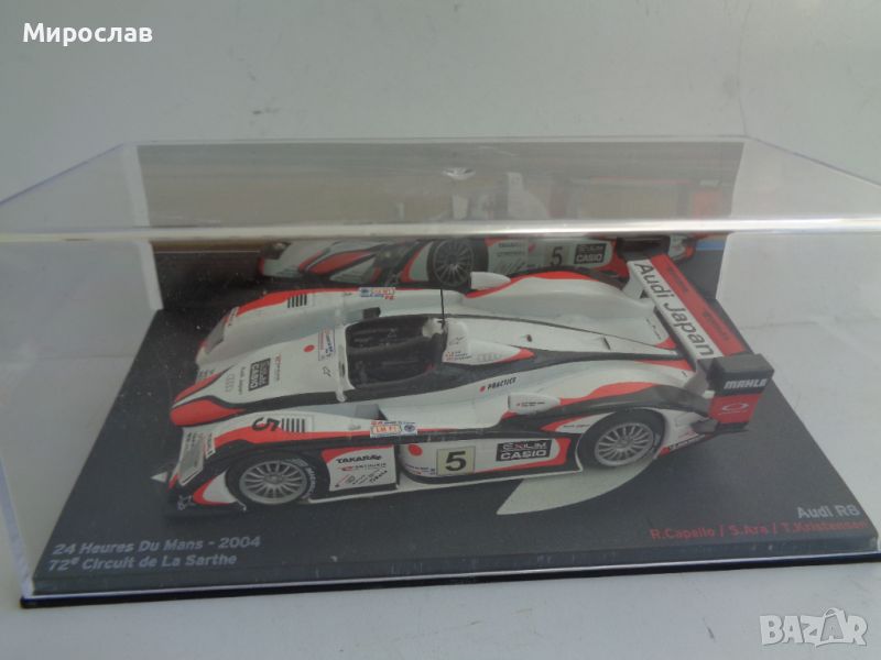  1:43 SPARK??? AUDI R8 РАЛИ БОЛИД КОЛИЧКА ИГРАЧКА МОДЕЛ, снимка 1