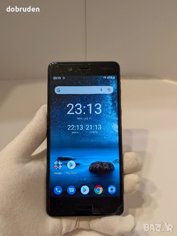 Промо! Продавам Nokia 8 отлично техническо състояние + калъф, снимка 1