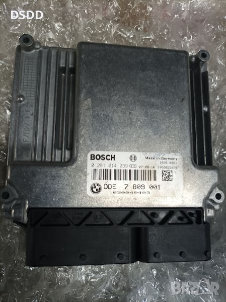 Компютър двигател / ECU BOSCH 0281014239 за BMW 1 E87, 3 E90 дизел N47, снимка 1