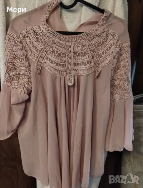 Дамска розова блуза , снимка 1