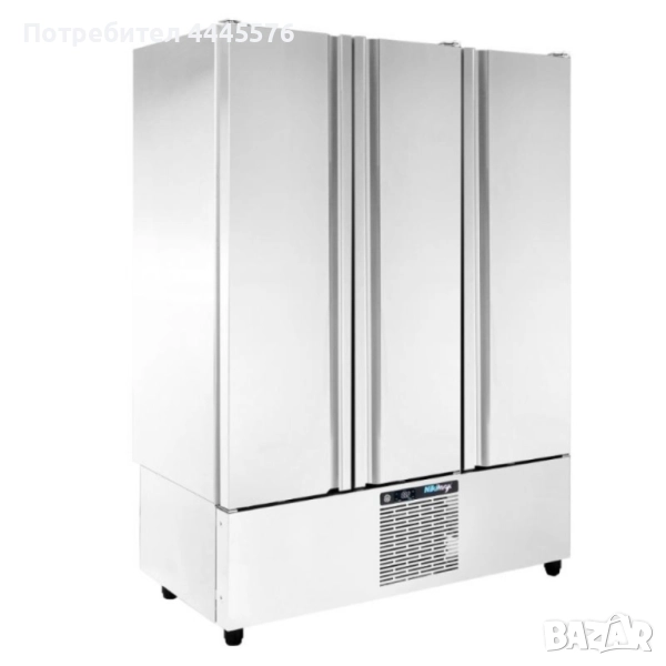 Професионален хладилен шкаф с 3 врати, снимка 1