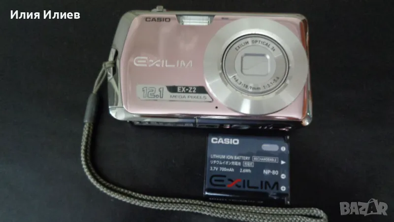 Фотоапарат CASIO EXILIM EX-Z2 12.1MP Rose Pink, снимка 1