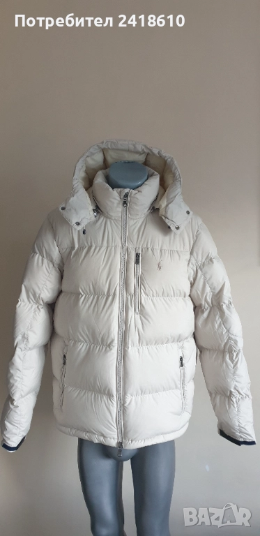POLO Ralph Lauren Gorham Basic Sand Mens Down Jacket Size L  НОВО! ОРИГИНАЛ! Мъжко Зимно пухено Яке!, снимка 1