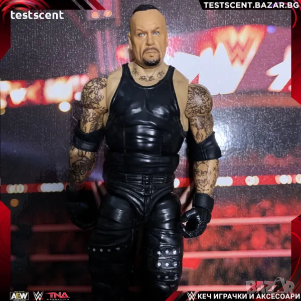 Екшън фигура WWE The Undertaker Гробаря Mattel Elite Figure играчка , снимка 1