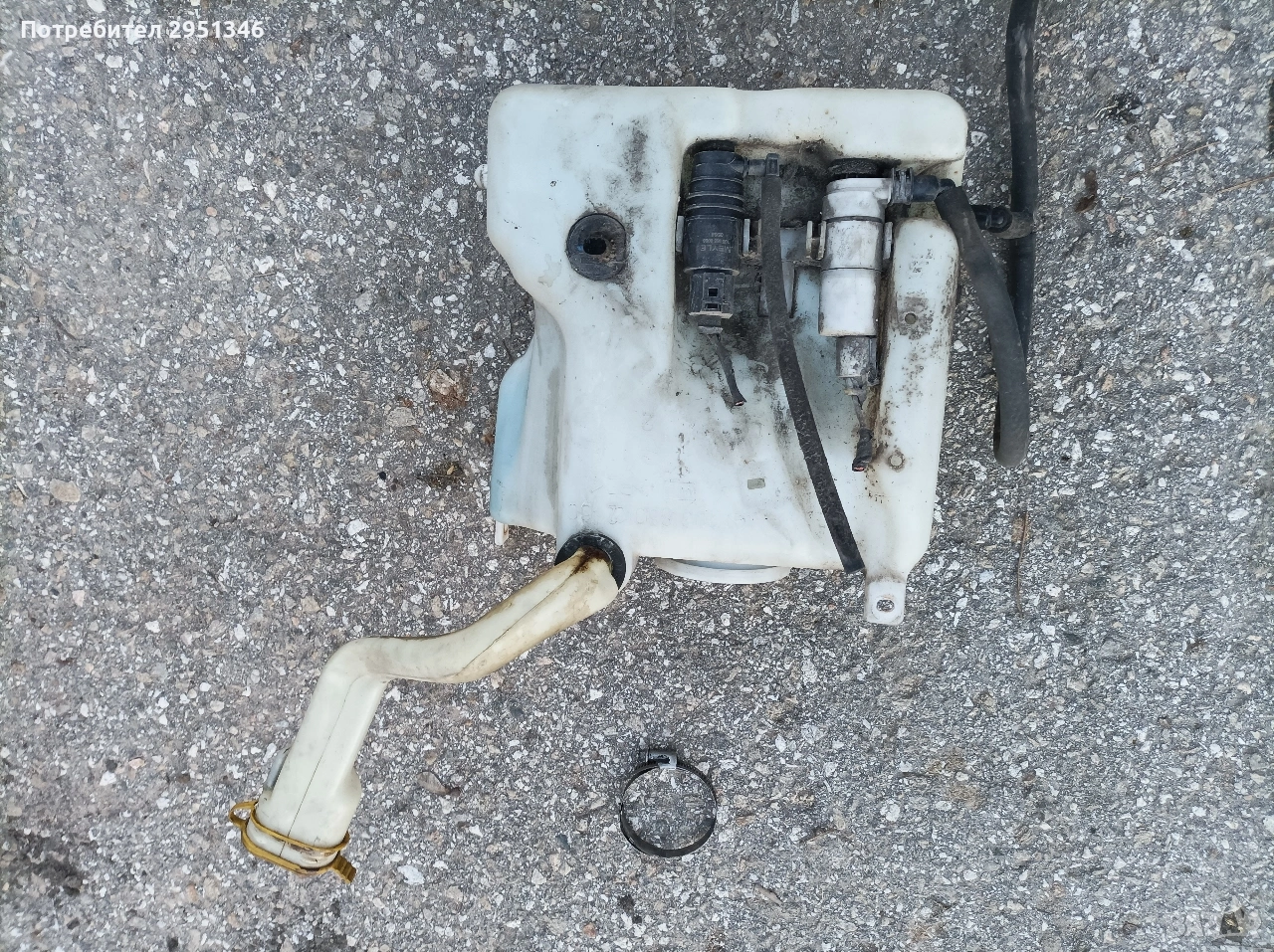 казанче чистачки Мерцедес ЦЛК Mercedes CLK W209 W203, снимка 1