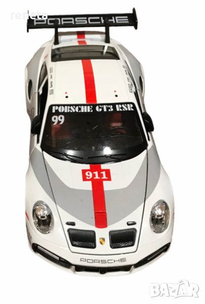 Играчка Кола, Porsche 911, Звук и светлина, Метална, Мащаб 1:24,Без кутия, снимка 1