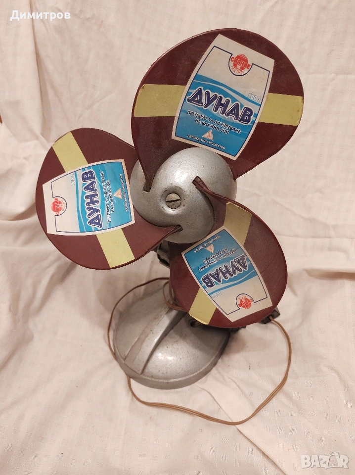 Ретро вентилатор руски, снимка 1