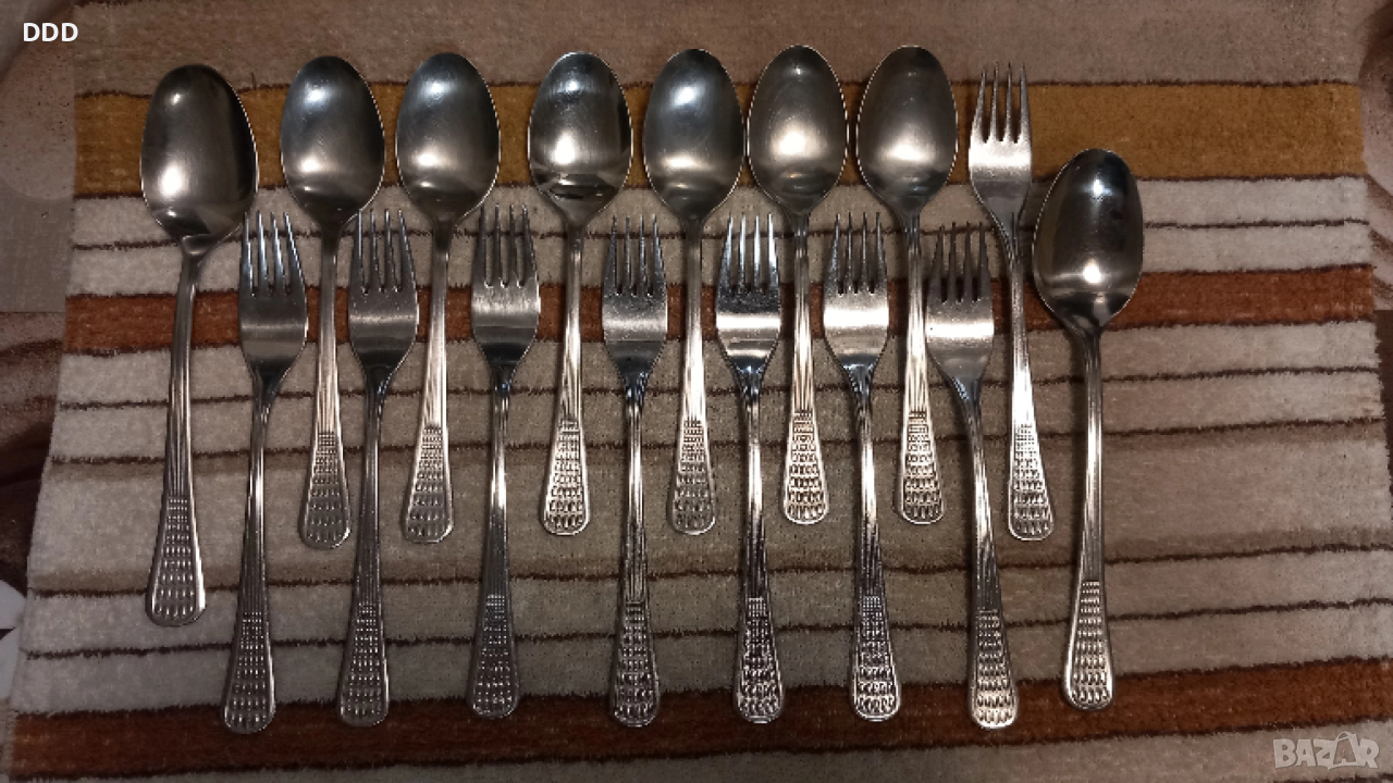 Вилици и лъжици П. Денев Перла , снимка 1