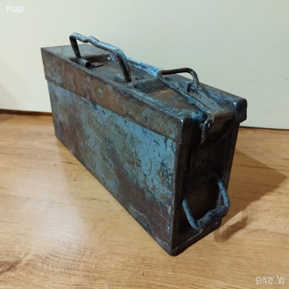Стара военна кутия за муниции 1937 г, снимка 1