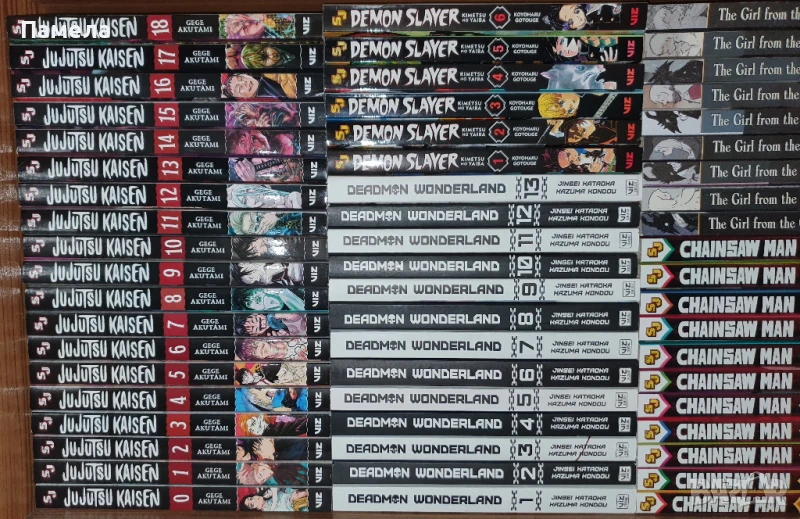 Манга на английски език, снимка 1