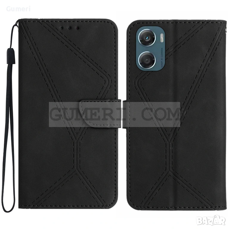 Тефтер "Stitch" за Motorola Moto G06, снимка 1