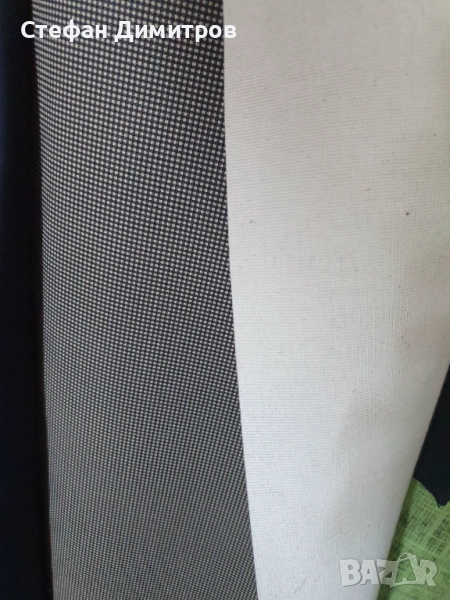 Техническа еко кожа – релеф ситни квадратчета, изключително здрава!, снимка 1