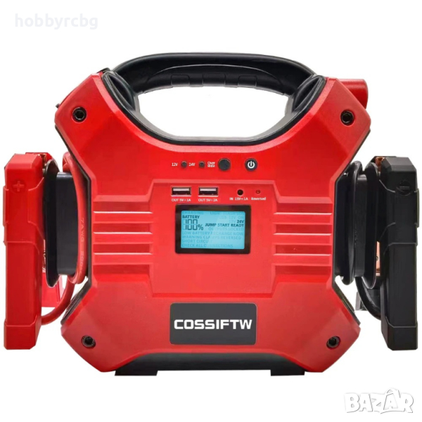 HD-311, Стартерно устройство Jump Starter 12V, 24V, 10000A, снимка 1