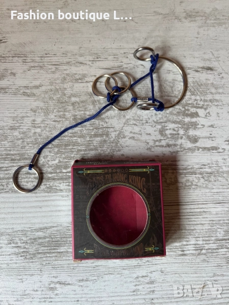 Метален пъзел с въженце ( много висока трудност ) ❤️, снимка 1