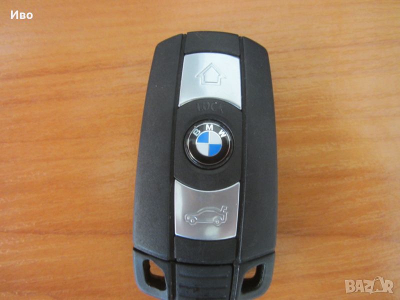 Bmw автоключ Kr55wk49143 6 954 812-01 3 Buttons, снимка 1