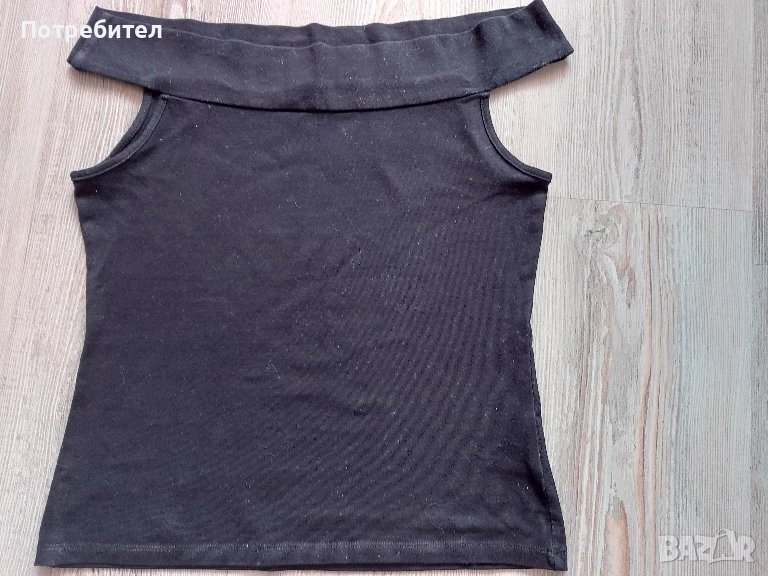 Дамски памучен топ М, снимка 1