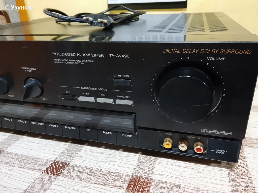 Sony TA-AV490 - AV Amplifier , снимка 1