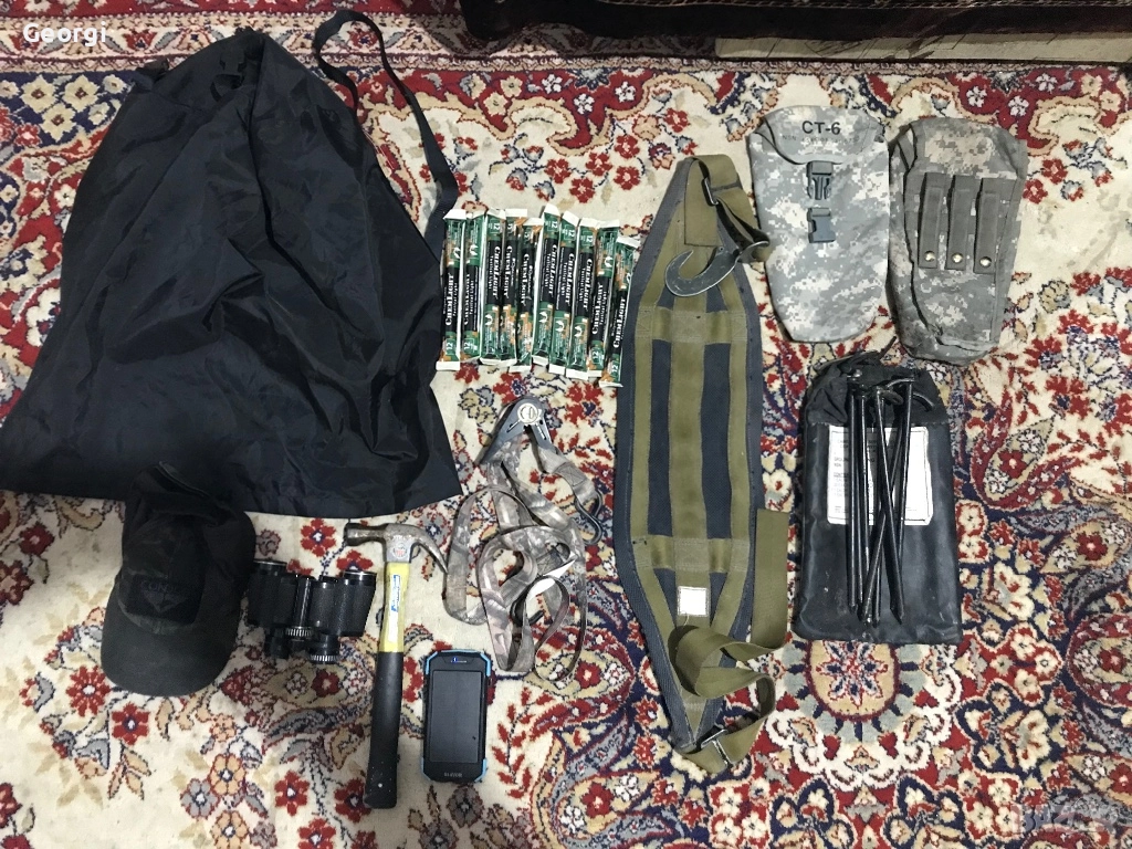 Тактически къмпинг комплект – аксесоари, chemlight, калъфи, снимка 1