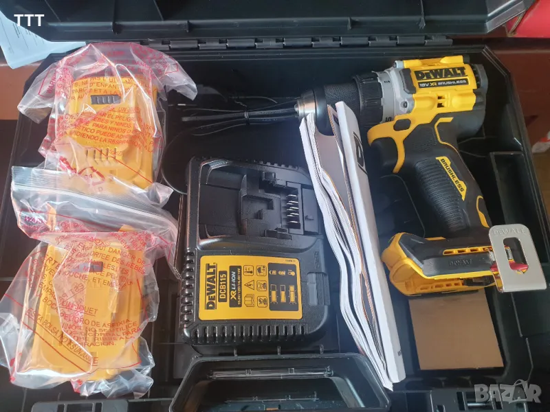 Бормашина/Винтоверт DeWALT DCD800/18V 90Nm, снимка 1