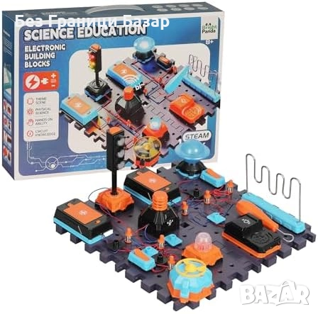 Нов Образователен научен комплект за деца – ракети, радар, светофари, снимка 1