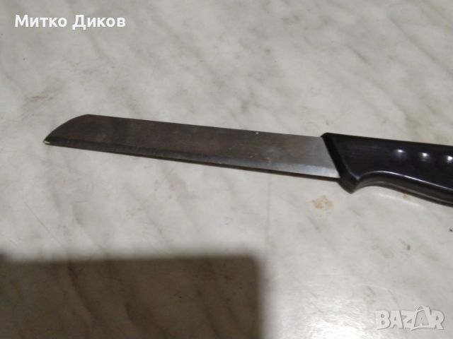 Нож немски от соца ГДР ростфрай нов 316х195мм острие, снимка 2 - Ножове - 45374962