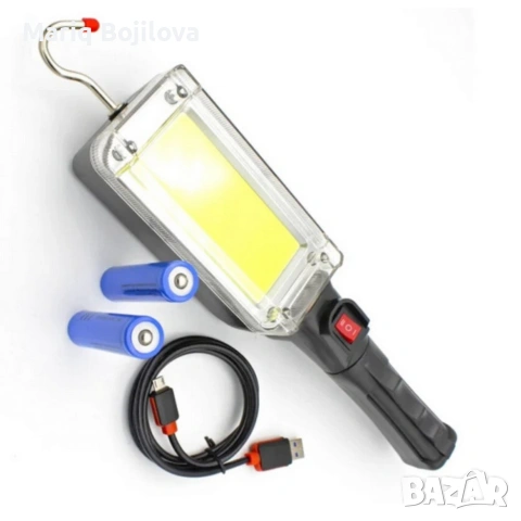 Мощна работна Led лампа ZJ-8859-B преносима с удължен заряд, снимка 4 - Други - 53370405