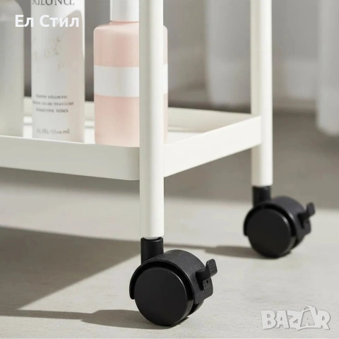 Компактна дизайнерска количка-етажерка за организиране на баня и кухня, снимка 7 - Други стоки за дома - 53567293