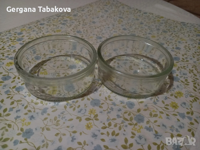 стъклени купички за крем брюле/карамел