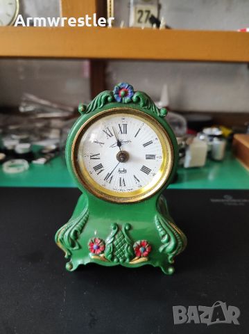 Ретро Механичен Немски Часовник Schmid Латерна, снимка 1 - Антикварни и старинни предмети - 45432544
