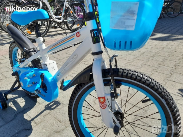 MONI Велосипед 16" 1690 син, снимка 7 - Велосипеди - 53759553