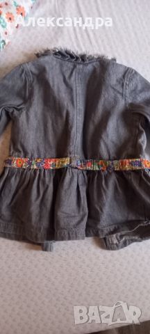 Дънково яке, снимка 2 - Бебешки якета и елеци - 45512922