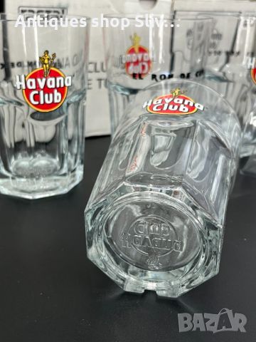 Коктейлни чаши - Казабланка / Havana Club. №5496, снимка 3 - Антикварни и старинни предмети - 46114859