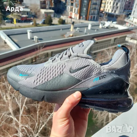 Nike Air Max 270 Wolf Grey Blue, снимка 4 - Маратонки - 48956503