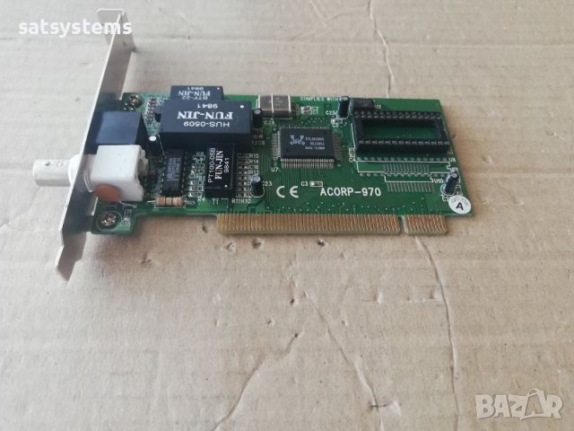 ACORP-970 PCI Network Adapter Card, снимка 5 - Мрежови адаптери - 45641662