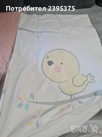 Спално бельо за момиче - Мики и Мини Маус, пиленца и слончета, снимка 16 - Спално бельо и завивки - 51454410