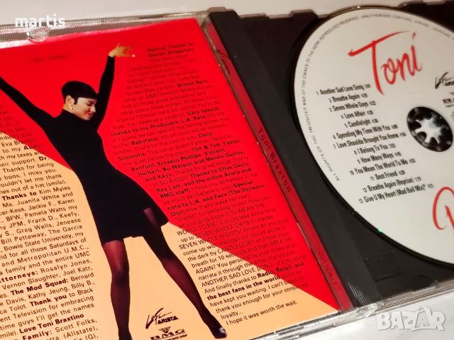 Toni Braxton CD , снимка 3 - CD дискове - 45627798