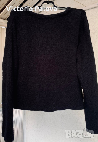 Дизайнерска блуза кроп GRIZAS , снимка 7 - Блузи с дълъг ръкав и пуловери - 44958953